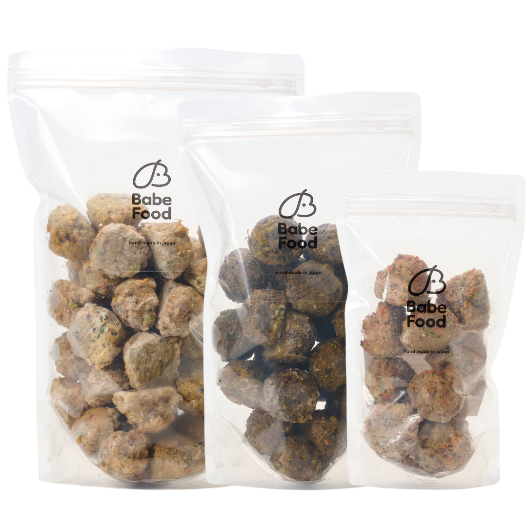 鶏肉と牛肉の心臓ケアハンバーグ