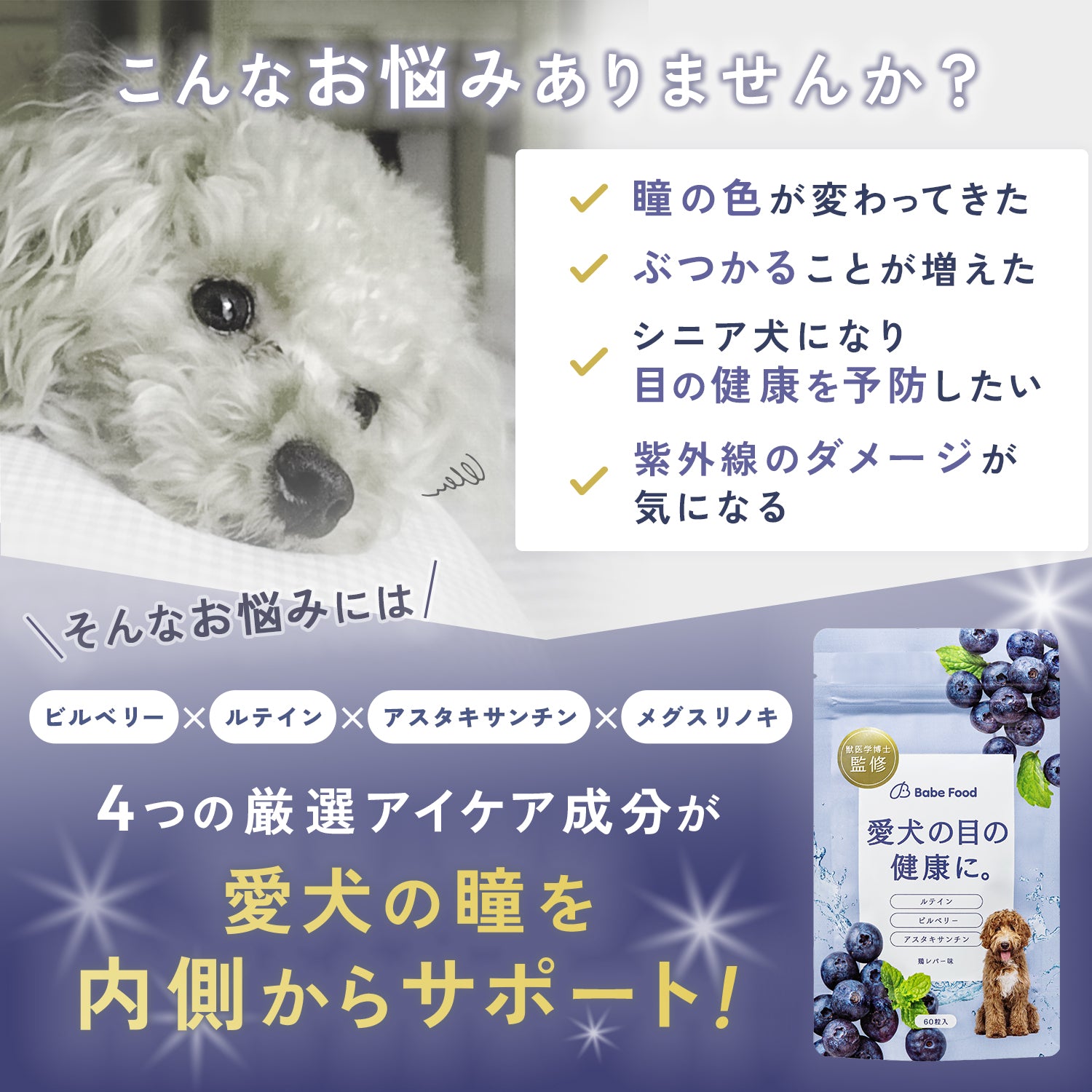 目のケアサプリメント